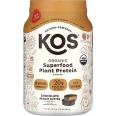 Kos Organic Superfood Plant Protein Powder Servings Chocolate Peanut