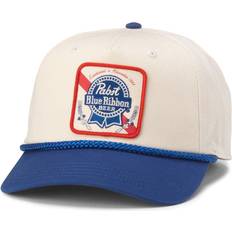 American Needle Men's Cream/Royal Pabst Blue Ribbon Roscoe Adjustable Hat