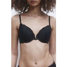 H&M Underkläder H&M Dam Svart Push up-bh spets