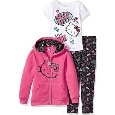 Hello Kitty Kid's Hooded Legging Set 3-piece - Pink