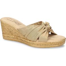 Natural - Women Slides Easy Street Ghita Wedge Sandal Women's Natural Sandals