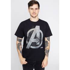 The Avengers Steal Shield T-Shirt Schwarz