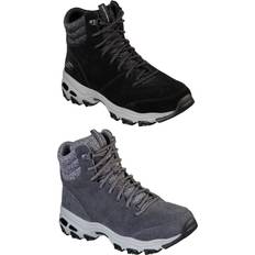 Skechers 44 Chaussures de randonnée Skechers D'Lites Chill Flurry Womens Grey Hiking Boots