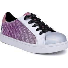 Juicy Couture Kids' Rhinestone Sneaker in Black/Pink