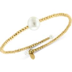 Effy Women Bracelets Effy Coil Bracelet - Gold/Pearls