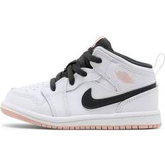 Air Jordan 1 Mid TD 'White Arctic Orange' - Infant