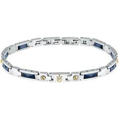 Homme Bracelets vente Maserati Bracelet JM423ATZ31 Acier inoxydable, Céramique Bicolore