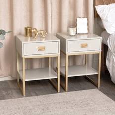 Melody Maison Of One Elle Stone Bedside Table