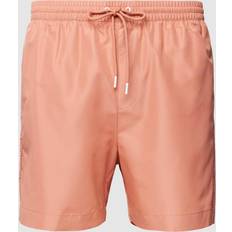 Calvin Klein Pink Swimming Trunks Calvin Klein Underwear Badehose mit Tunnelzug Modell 'DRAWSTRING' in Apricot, Größe