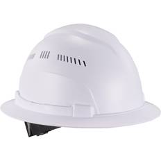 Ergodyne Ergodyne Skullerz 8968 Lightweight Full Brim Hard Hat Vented, Class C, White