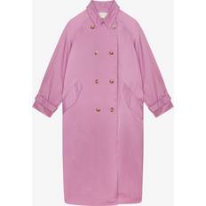 Rosa - Uomo Cappotti Isabel Marant Manteau Edenna - Femme - Lilas - Taille