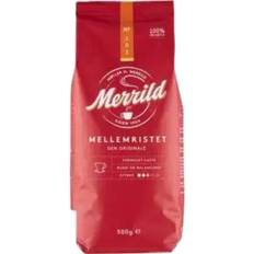 Mellemristet Filterkaffe Merrild Original Formalet 500g 1pak