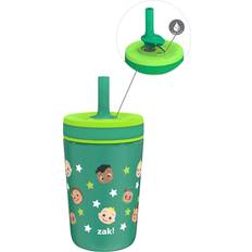 Zak Designs Zak Designs CoComelon Kelso Toddler Cups For Travel or At Home, 12oz Vacuum Insulated Stainless Steel Sippy Cup With Leak-Proof Design is Perfect For Kids JJ, Cody, Nina