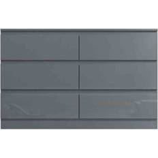 Fwstyle Stora Grey Chest of Drawer 120x77cm