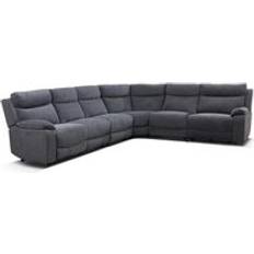 Furniture One Power Reclining Sectional Recliner Set Sofa