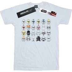 Kleding Star Wars Trooper Helmets T-Shirt White