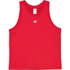 Adidas Red Clothing Adidas Basketball Legends Tank Top - Better Scarlet/White