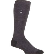 Socks Heat Holders Men's UltraLite Charlie Twist Long Socks, Large, Black