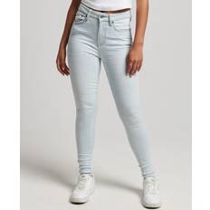 Superdry Damen Jeans Superdry damen skinny jeans aus bio-baumwolle mit hohem bund Eisblau 5469433