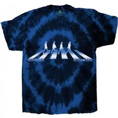 Paidat The Beatles Abbey Road Crossing Gradient Dip Dye T-Shirt Blue