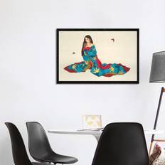 Bloomsbury Market Dragon Mystique Painting Print on Framed Art