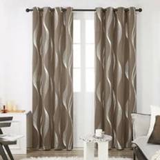 Gardiner & Tillbehör Deconovo Mörkande Ögongardin Ogenomskinliga 240x140 cm