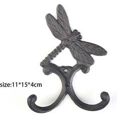 Cast Iron Wall Decorations Dechoicelife a-Dragonfly 1PC Vintage Style American Cast Iron Animal Wall Decor