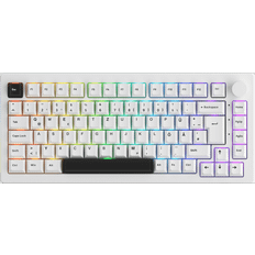 Akko 5075B Plus-S Black on White Trådlöst Tangentbord
