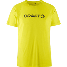 Craft Core Essence Logo Laufshirt - Gelb