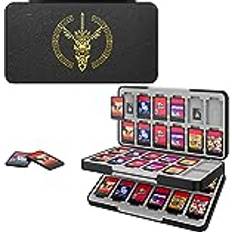 MoKo 48 Game Card Case for the Legend of Zelda: Tears of The Kingdom, Compatible Nintendo OLED/Switch/Switch