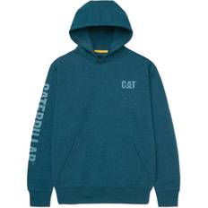 Caterpillar Trademark Banner Hooded Sweatshirt Blue