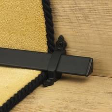 runrug Royal Black Vue Stair Rod 67cm