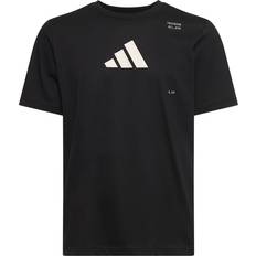 Adidas Hombre Camisetas Adidas Graphic Train Camiseta - Black