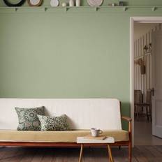 Paint Morris & Co Co Morris Chalky Matt Emulsion Leafy Arbour Wall Paint Green 2.5L