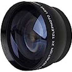 Camera Lenses Mkcavne Mkcavne 52 mm 2 x förstoring teleobjektiv för -S 18-55 mm 55-200 mm linskamera