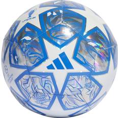 Balones de fútbol Adidas Champions League Training Foil Football 5 - Silver White Blue