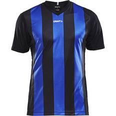 Progress Jersey Stripe Maend Black/Bright Red