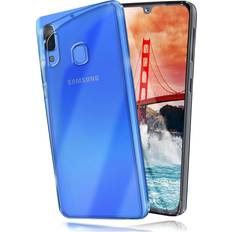 Moex Hülle für samsung galaxy a70 schutzhülle silikon case cover schutz transparent Klar Crystal-Clear