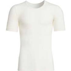 Sangora angora herren unterhemd kurzarm unterwäsche männer 8050090 Wollweiß