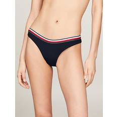 Nylon Bikinis Tommy Hilfiger Global Stripe Cheeky Fit Bikinihose DESERT SKY