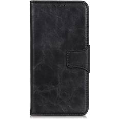 Samsung galaxy a40 cover MAULUND Samsung Galaxy A40 Læder Flip Cover Sort