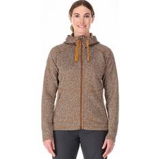 Rab Women Jumpers Rab Women's Amy Hoody Fleece jacket Women's Caramel