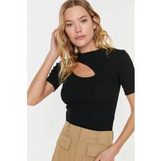 Mujer Blusas Trendyol Collection Camiseta - Negro