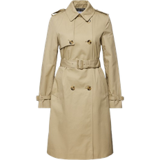 5XL - Women Coats Mango Polana Trench Coat - Camel