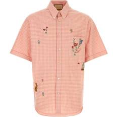 Gucci Camisas Gucci Embroidered Cotton Shirt