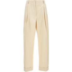 Dries Van Noten Pantaloni Beige-Donna