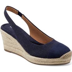 Suede Espadrilles Easy Spirit Margie Platform Wedge Slingbacks