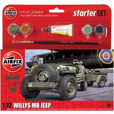 Airfix Scale Models & Model Kits Airfix Hanging Gift Set Willys MB Jeep