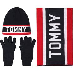 Tommy Hilfiger Men’s Hat, Glove, and Scarf Set, Desert Sky