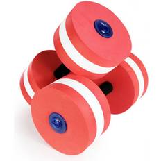 Keshen 2PCS Water Aerobics Dumbbells Swimming Training EVA Dumbbells Pool Resistance Fitness Barbells
